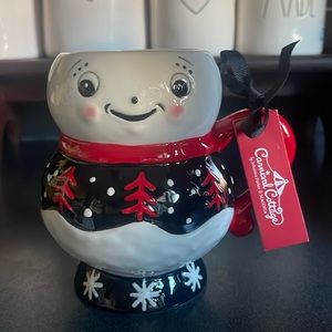 Johanna Parker Carnival Cottage Snowman Mug
